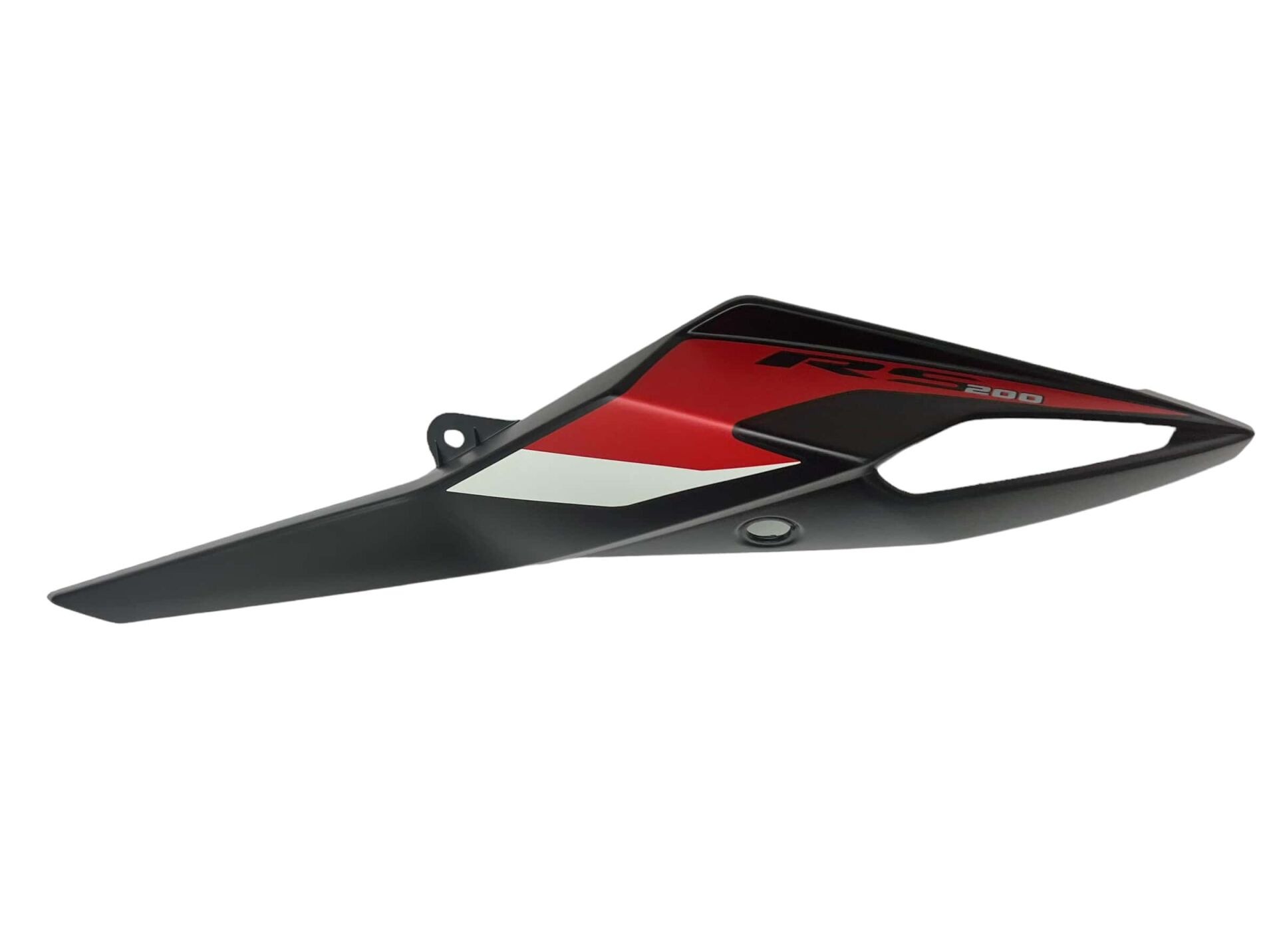 Bajaj Pulsar RS 200 Sele Altı Panel Sol Kırmızı Euro4 Bajaj Pulsar RS 200 Sele Altı Panel Sol Kırmızı Euro4