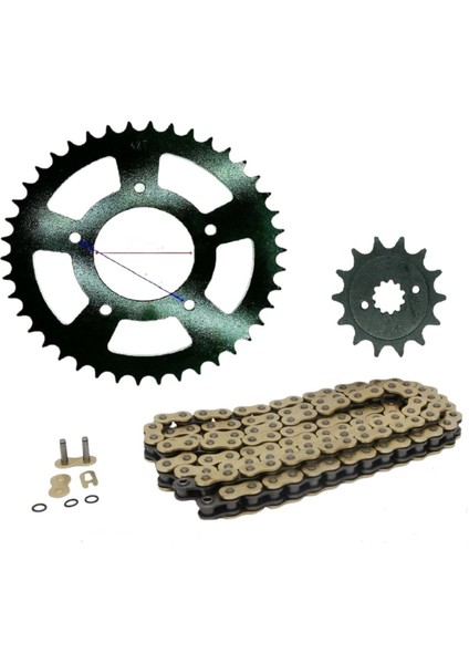 Suzuki Gsx-R 250 Zincir Dişli Set