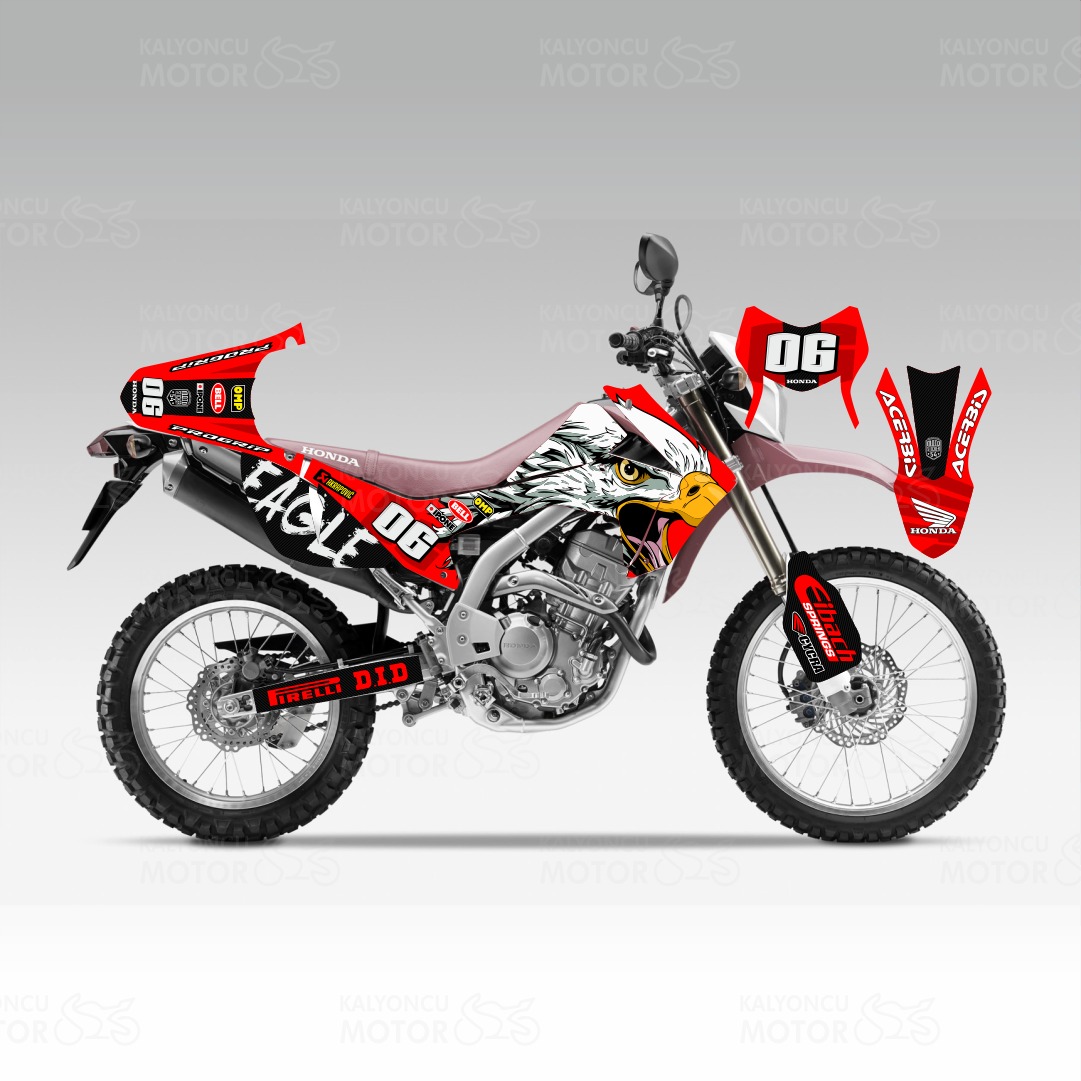Honda CRF 250 L Eagle Design Sticker Set No:06 Honda CRF 250 L Eagle Design Sticker Set No:06