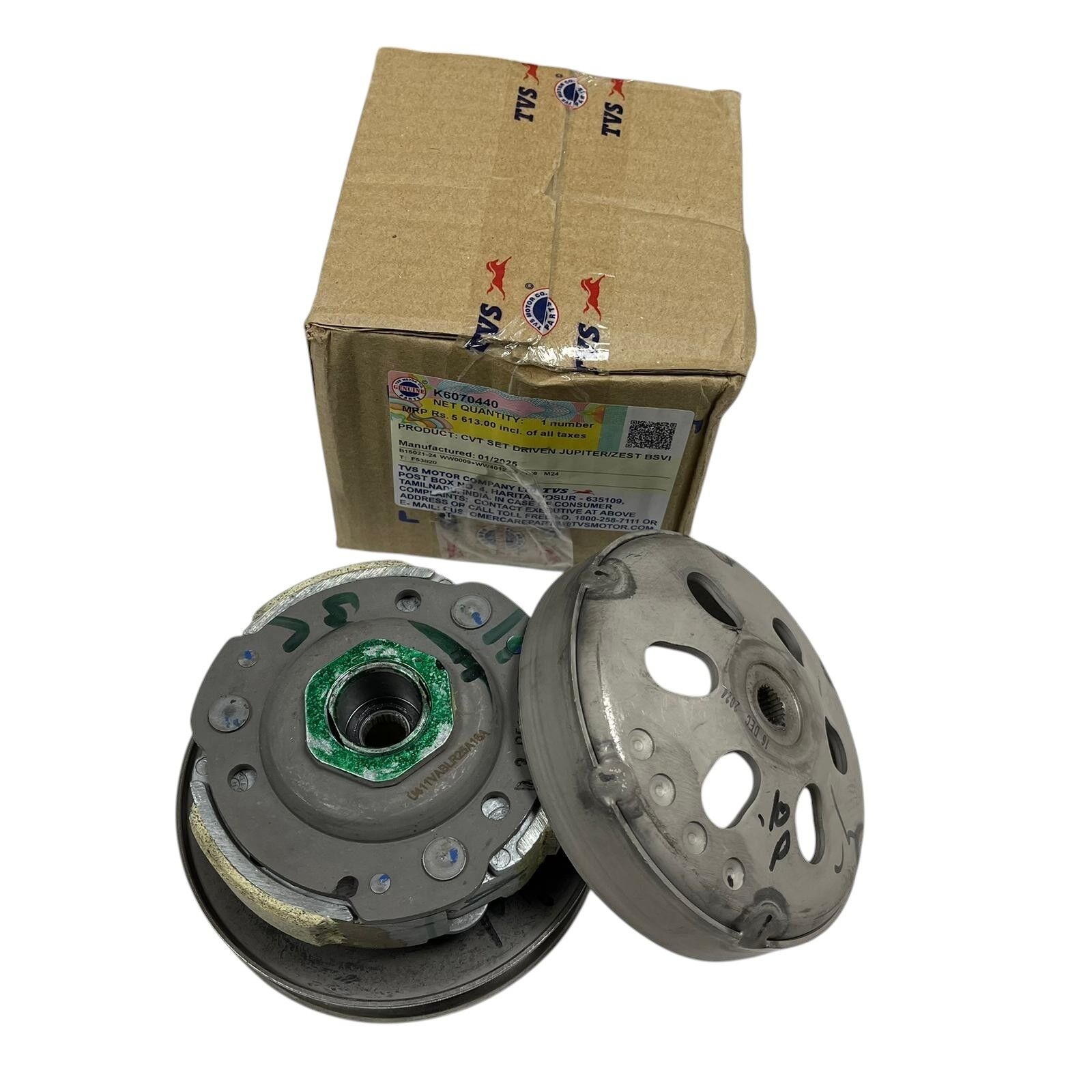 Tvs Jüpiter 110-Wego 110 Arka Debriyaj Varyatör Komple Orijinal K6070440 Tvs Jüpiter 110-Wego 110 Arka Debriyaj Varyatör Komple Orijinal K6070440