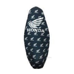 Honda PCX Koltuk Kılıfı Beyaz Logo Honda PCX Koltuk Kılıfı Beyaz Logo