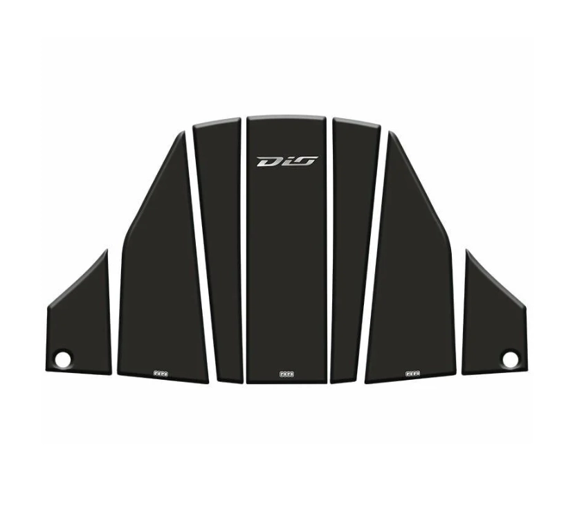 Honda Dio 110 Tank Pad 7 Parça Siyah-Beyaz
