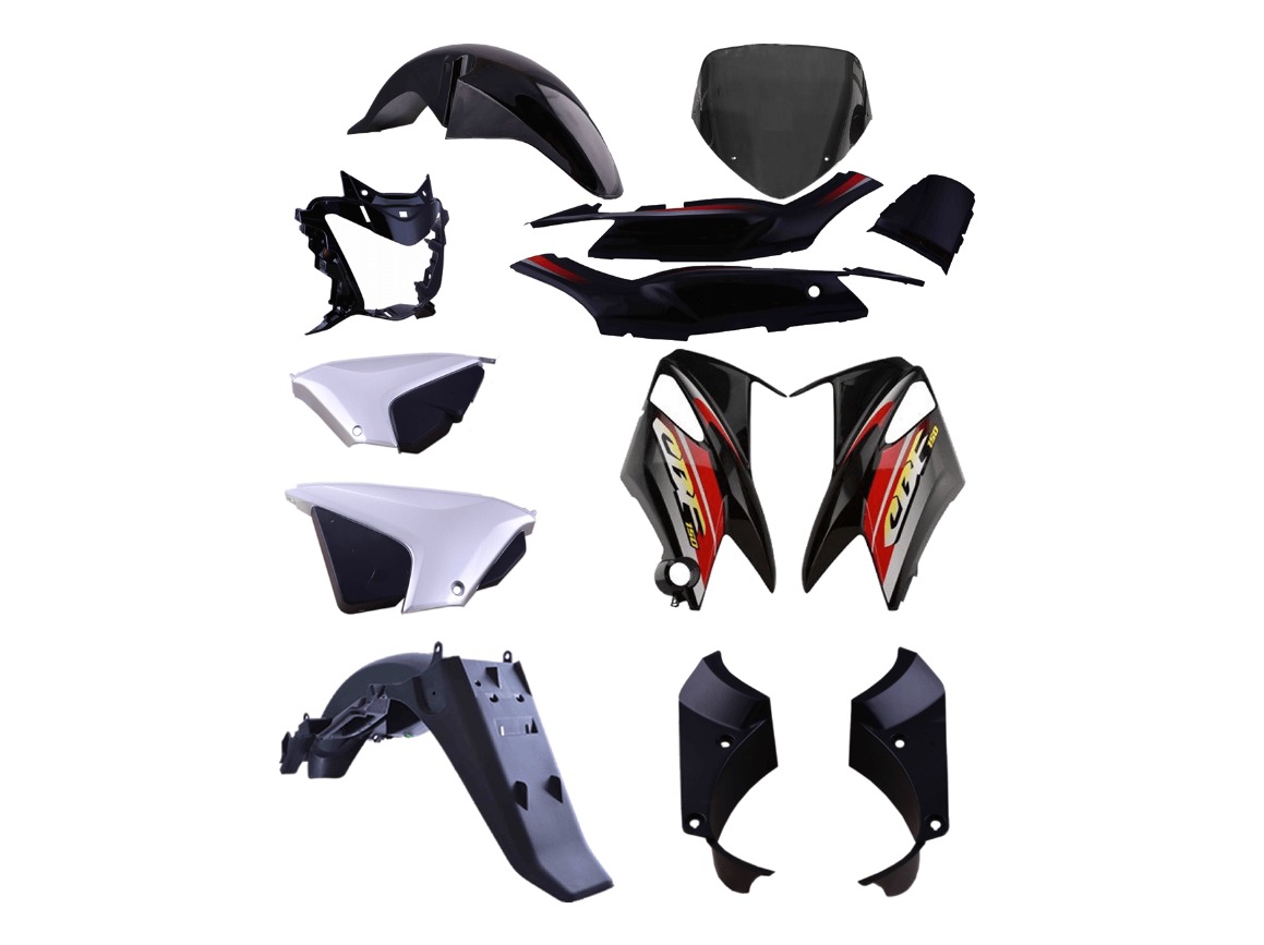 Honda CBF 150 Siyah Grenaj Seti - Kaporta Seti Honda CBF 150 Siyah Grenaj Seti - Kaporta Seti