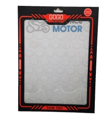 Motosiklet Depo Yan Pad Şeffaf 60 Adet