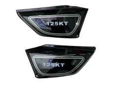 Mondial 125 KT Yan Kapak Takımı Siyah Mondial 125 KT Yan Kapak Takımı Siyah