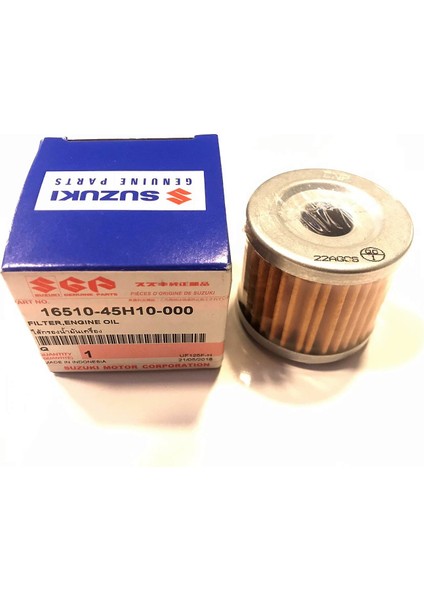Suzuki Suzukı Burgman 200 - 400, An 125 Yağ Filtresi 16510-45H10-000 Orijinal