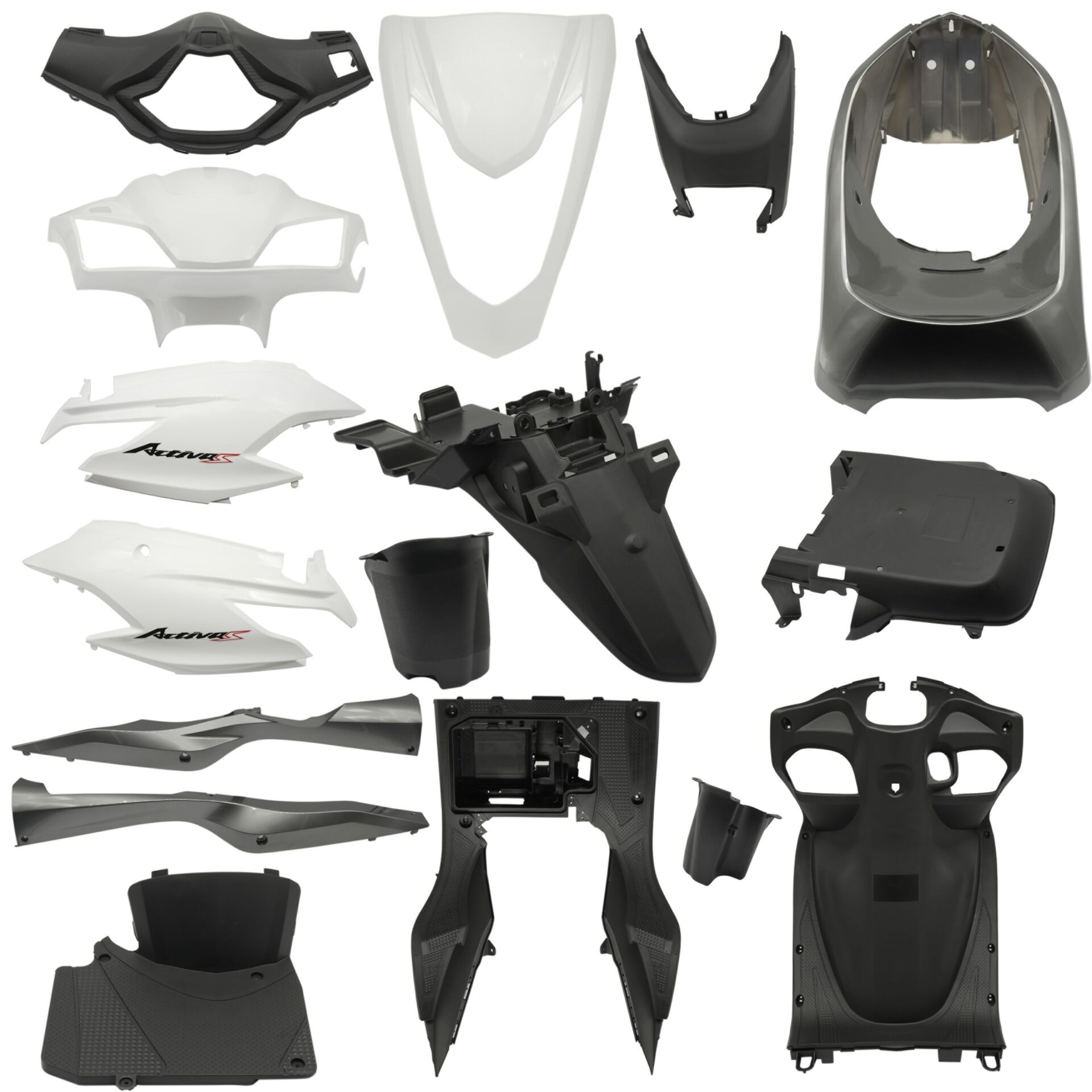 Honda Activa S Kaporta Set Hava (Eski Model) 16 Parça Honda Activa S Kaporta Set Hava (Eski Model) 16 Parça
