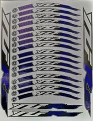 Yamaha YZF R25 Jant Şeridi Mavi Yamaha YZF R25 Jant Şeridi Mavi