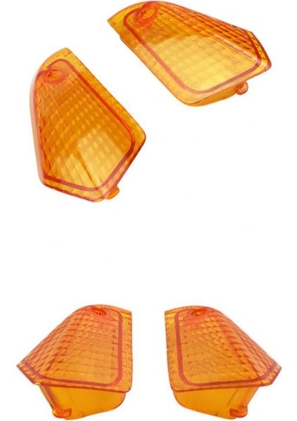 Lnshop Motosiklet F&r Dönüş Sinyali Lens Kawasaki ZZR250 Için Amber (Yurt Dışından)