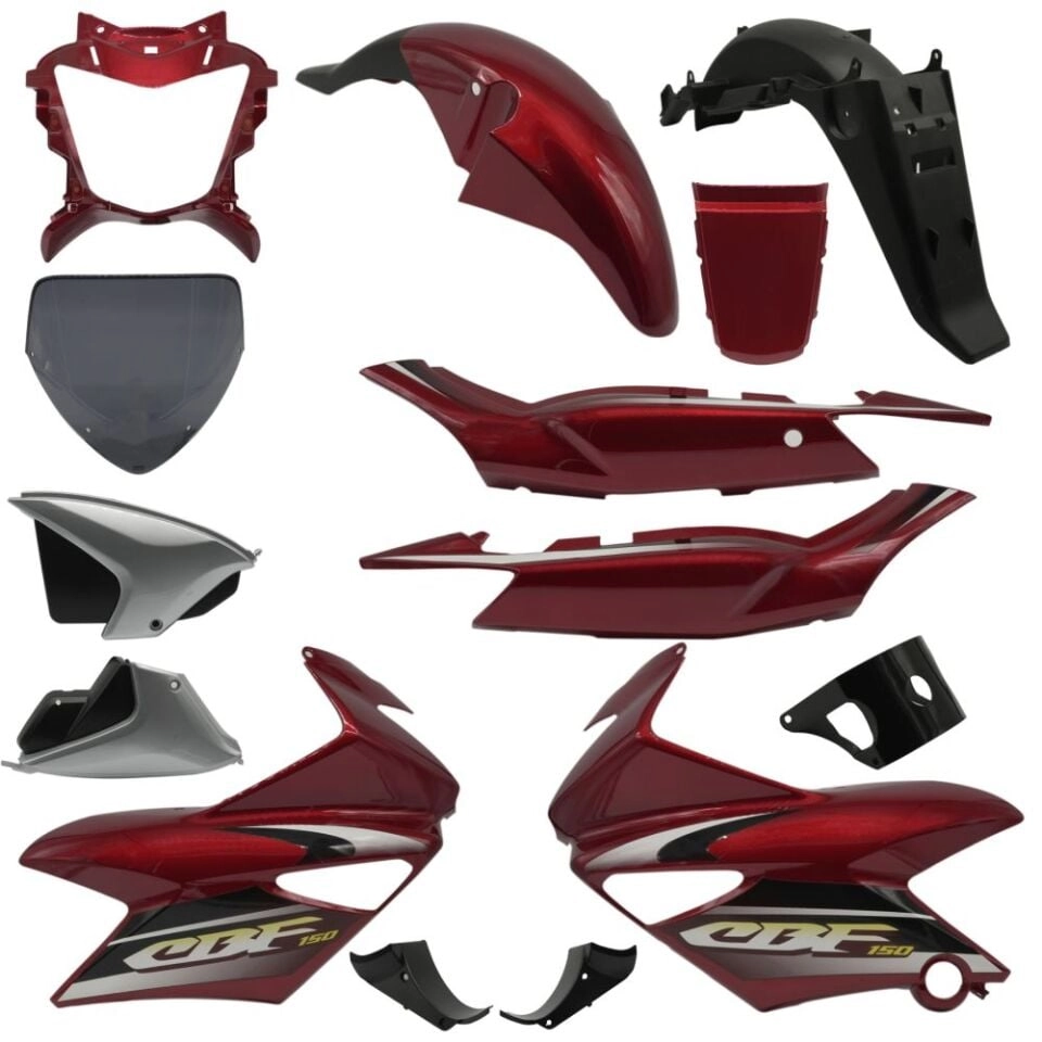 Honda CBF 150 Kaporta Seti Kırmızı Honda CBF 150 Kaporta Seti Kırmızı
