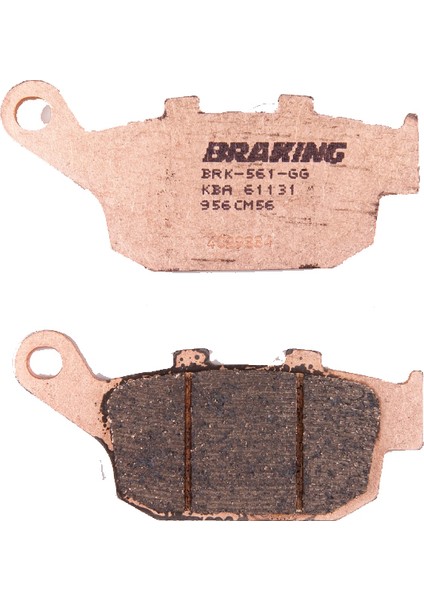 Braking Kawasaki Z 900 Arka Fren Balatası Sinterli 956CM56 Braking Kawasaki Z 900 Arka Fren Balatası Sinterli 956CM56