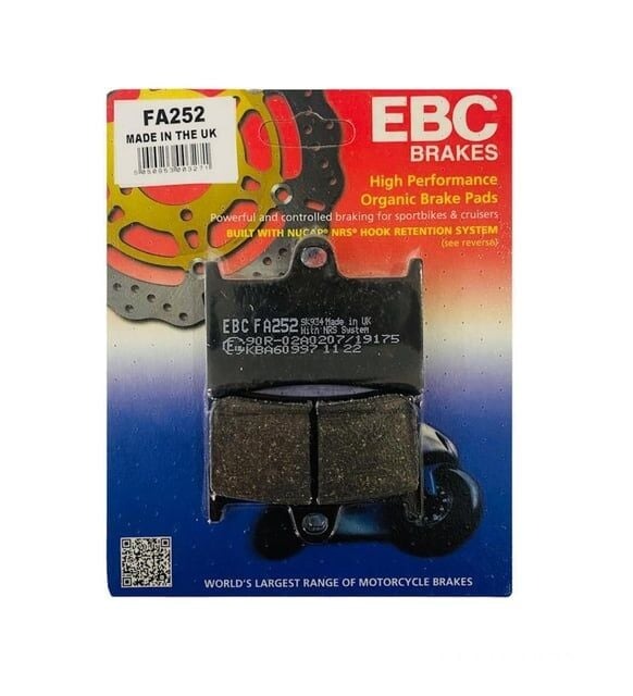 Yamaha MT-07 / MT-09 Ön Fren Balata Takımı EBC Yamaha MT-07 / MT-09 Ön Fren Balata Takımı EBC