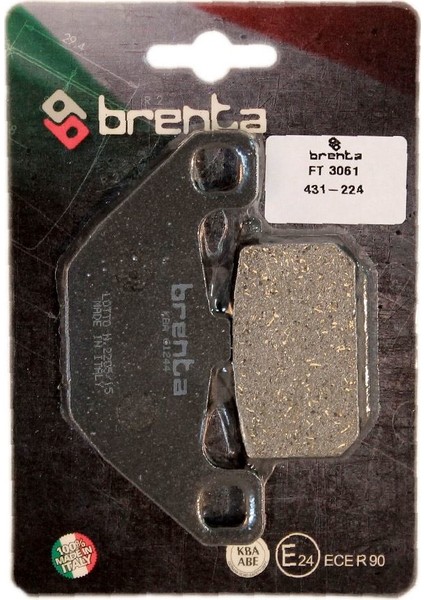 Brenta Kawasaki EL 250 Disk Fren Balata Ön (1987-1994) Brenta Kawasaki EL 250 Disk Fren Balata Ön (1987-1994)