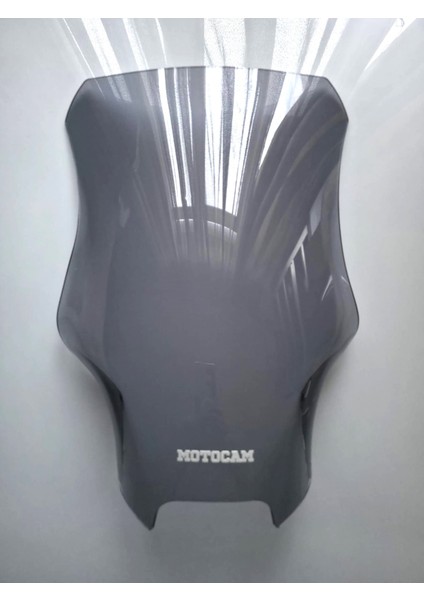 Motocam Kawasaki Versys 650 Ön Cam 2010-2014 Model 51CM Füme Renkli 4mm Uzun Cam