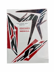 Honda CRF 250 L Etiket Seti No:2 Honda CRF 250 L Etiket Seti No:2