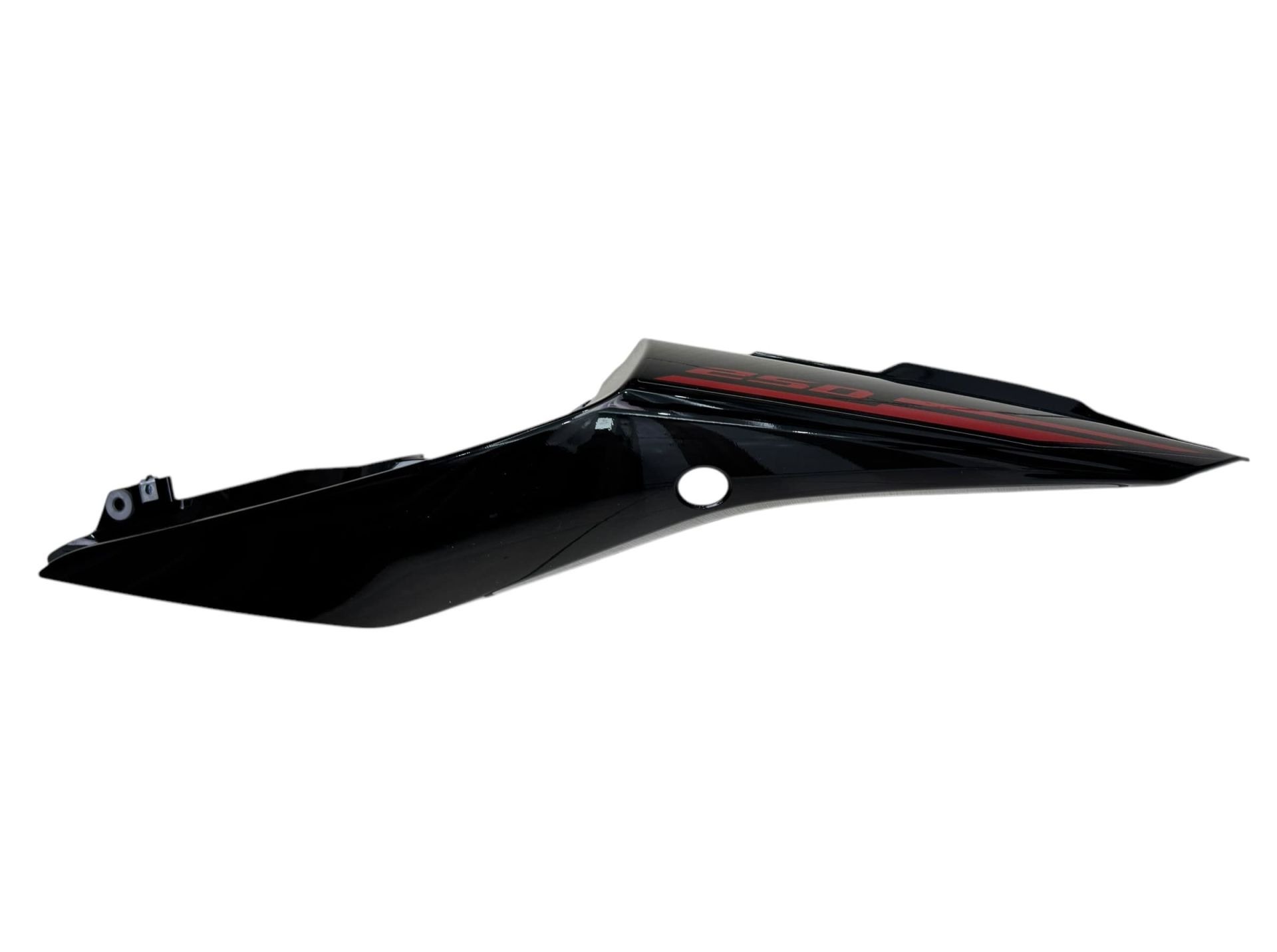 Yamaha YZF R25 Sele Alt Panel Sol Siyah Kırmızı Yamaha YZF R25 Sele Alt Panel Sol Siyah Kırmızı