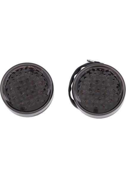 Strade Store 2 Adet Motosiklet Amber 20 LED Lam Lamp Yuvarlak Turn Sinyalleri Kawasaki Için Işıklar (Yurt Dışından)