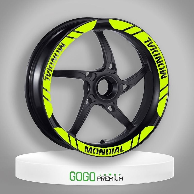 Mondial Drift 125 L Jant Şeridi Geniş Neon Mondial Drift 125 L Jant Şeridi Geniş Neon