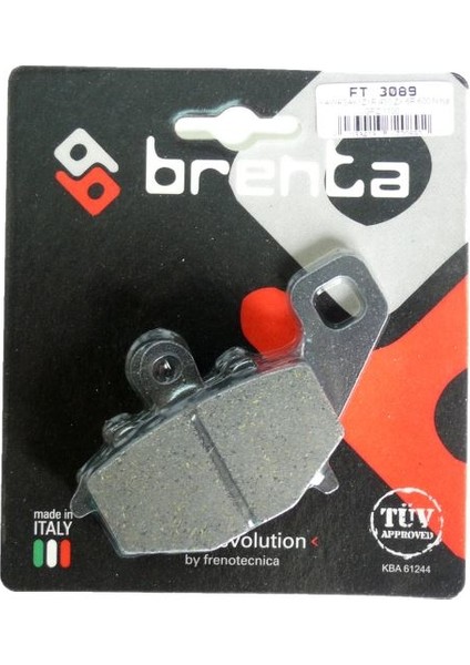 Brenta Kawasaki Z 1000 R Disk Fren Balata Arka (2017-2017) Brenta Kawasaki Z 1000 R Disk Fren Balata Arka (2017-2017)