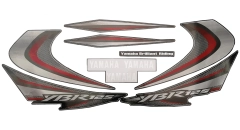 Yamaha YBR 125 Etiket Takımı Kırmızı 2004-2008 Yamaha YBR 125 Etiket Takımı Kırmızı 2004-2008