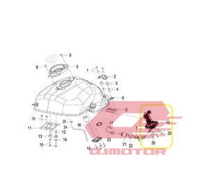 QJ SRV 550 ST BENZİN POMPASI V2 QJ SRV 550 ST BENZİN POMPASI V2
