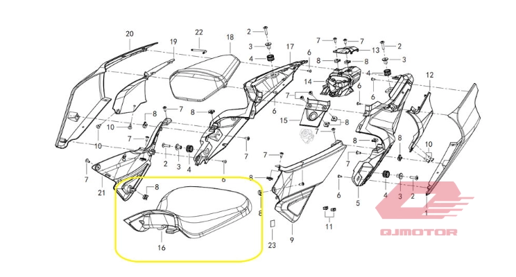 QJ SRK 400 RR ÖN SELE QJ SRK 400 RR ÖN SELE
